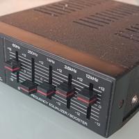 Amplificatore Booster stereo equalizzatore vintage