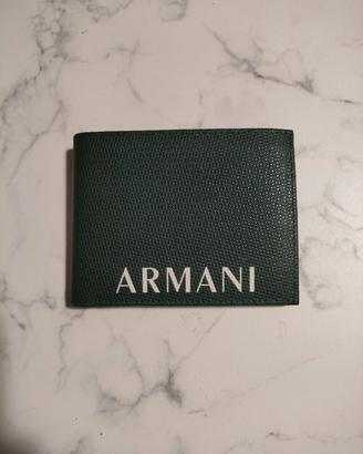 portafoglio Armani exchange nero