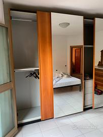 Armadio 4 stagioni in noce