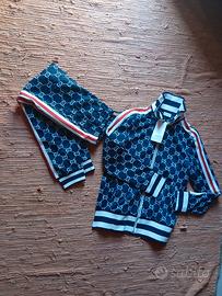 Tuta completa Blu gucci M nuova