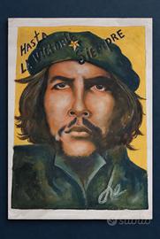Che Guevara olio su tela dipinto a mano 