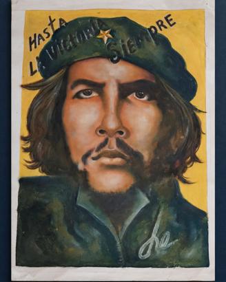 Che Guevara olio su tela dipinto a mano 