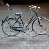 bicicletta donna  legnano 26 con freni a bacchetta