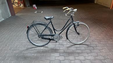 bicicletta donna  legnano 26 con freni a bacchetta