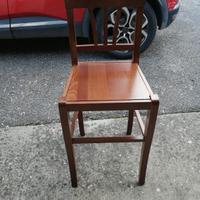 2 Sgabelli stile rustico