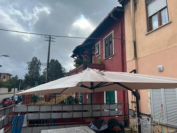 Ombrellone con apertura laterale nuovo 3x2