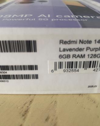Cellulare redmi note 14 5g in garanzia