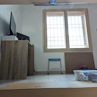 specchio con lampadina a led