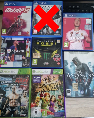 giochi PS4 XBOX360 PC