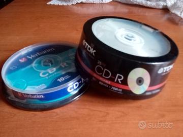 compact disc vergini dati 700 mb e 4,7 gd