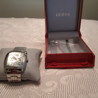 GUESS orologio in acciaio