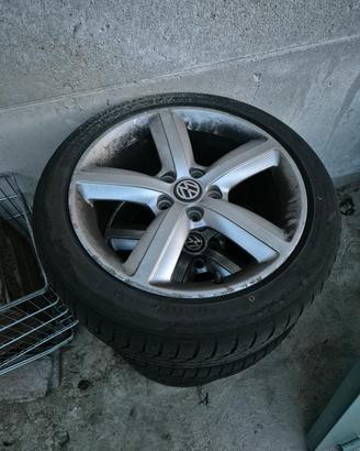 4 Cerchi da 17 vw audi