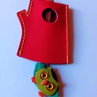 Portachiavi Dallaiti Design gufo che entra e esce