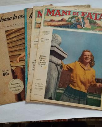 lotto 4 Mani di fata+la donna la casa il bambino 