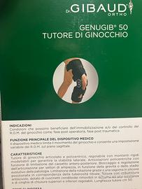 Tutore ginocchio sanitario