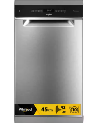 LAVASTOVIGLIE  45 cm WHIRLPOOL MOD. WH6FB10BS7A0X