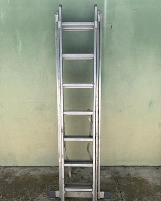 Scala alluminio 7 gradini x 3
