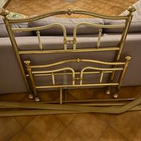 letto in ottone