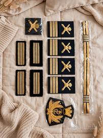 Kit Gradi Capo 1 Classe Marina Militare 11pz Nuovo