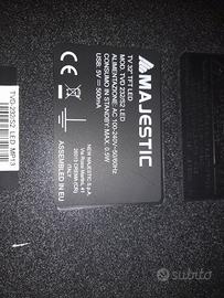 Ricambi Tv Majestic  modello TVD 232/S2 Led