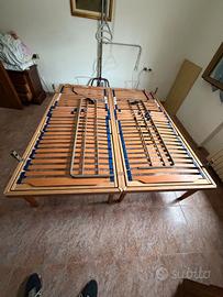 Letto matrimoniale ortopedico motorizzato