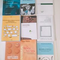 Pedagogia/educazione - Lotto 9 libri