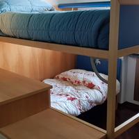 Letto a castello in legno