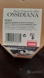 Caffettiera Ossidiana Alessi 3 tazze