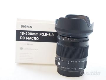 SIGMA 18-200 DC MACRO X SONY-A