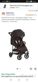 passeggino hauck fisher price  + omaggio 