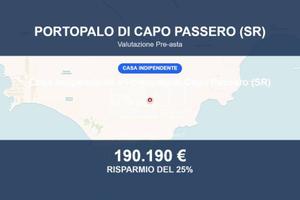 Immobile in asta di 109 m² a Portopalo di Capo Pas
