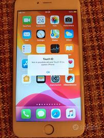 iPhone 6s plus 128 Oro Gold No Touch ID