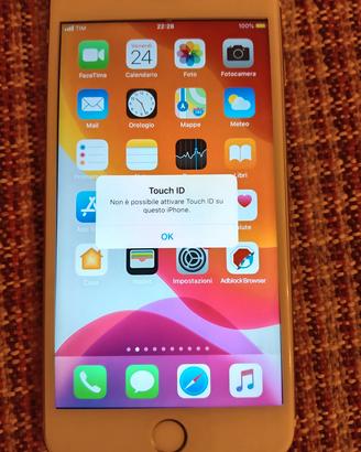 iPhone 6s plus 128 Oro Gold No Touch ID