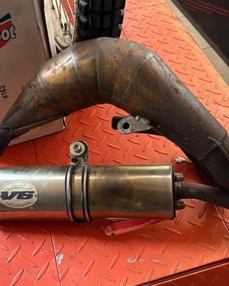 Leovince v6 aprilia mx 50