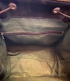 Borsa a zainetto in pelle