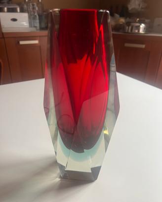 Vaso Vintage in vetro di Murano ‘Sommerso’