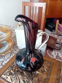 Brocca in vetro di Murano