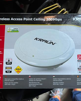 Wireless AP da soffitto 300 Mbps - Kraun - NUOVO