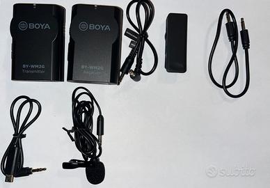 Lavalier microfono wireless, BOYA WM2G