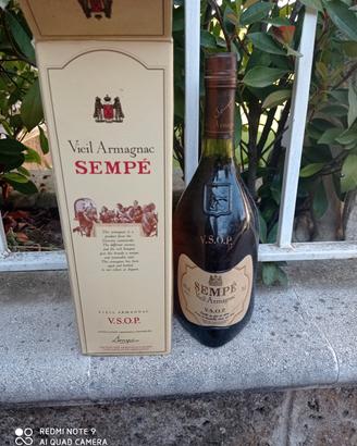 bottiglia di sempe vieil armagnac 