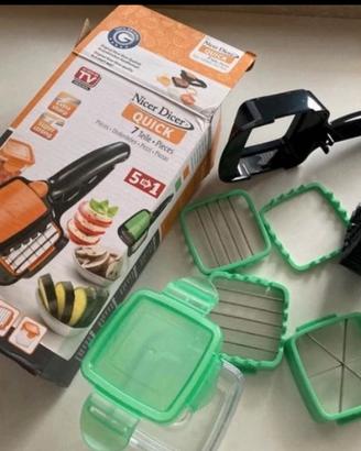 Affetta Verdura e Frutta  5 in 1 Genius”  Nuovo