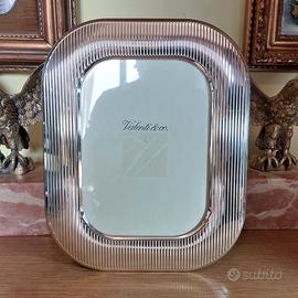 Cornice Portafoto Specchio in Argento x foto 13x18