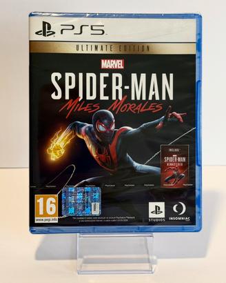 Spiderman Miles Morales Ultimate Edition PS5 Nuovo