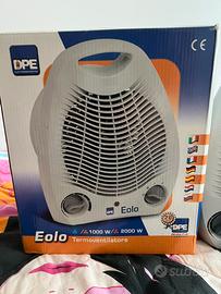 Termoventilatore con termostato regolabile