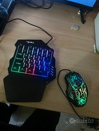 Tastiera da gaming led