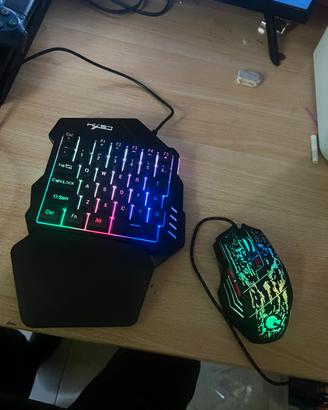 Tastiera da gaming led