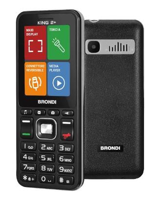 BRONDI KING 2+ TELEFONO CELLULARE DISPLAY 2.4" DU