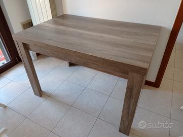 Tavolo 80 x 120 cm con prolunghe 