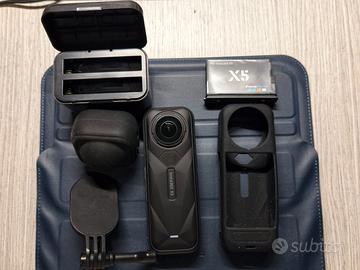 Insta360 x5 8k 360 + msd 512 GB 200mbps + accessor