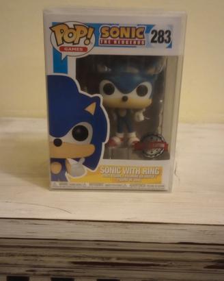 Funko pop  Sonic 283 metallizzato 